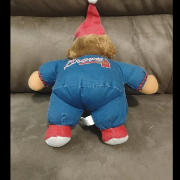 Atlanta Braves Baseball Bear Plush Stuffed Animal - Picture 9 of 12
